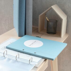 Carpeta de documentos Summertime azul-gris
