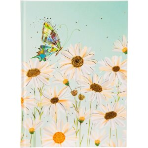 Cuaderno A5 en blanco Azul cristalino