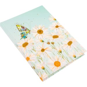 Cuaderno A5 en blanco Azul cristalino