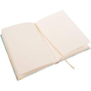 Cuaderno A5 en blanco Azul cristalino