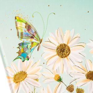 Cuaderno A5 en blanco Azul cristalino