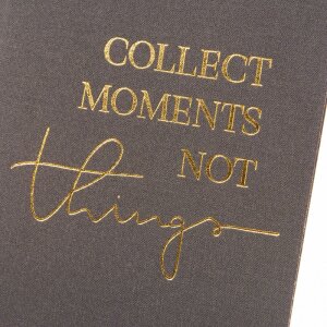 Cuaderno Goldbuch A5 punteado recopilar momentos no cosas