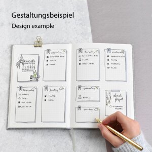 Cuaderno Goldbuch A5 punteado recopilar momentos no cosas