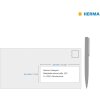 Etiquetas de color Herma SPECIAL A4, 105 x 42,3 mm, amarillas, adhesivo permanente