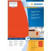 Etiquetas de color Herma SPECIAL A4, 199,6 x 143,5 mm, rojas, adhesivo permanente