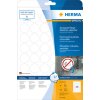 Etiquetas Herma SPECIAL de lámina resistente a la intemperie A4, Ø 30 mm, blancas, adhesivo extremadamente fuerte, removibles