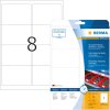 Etiquetas Herma SPECIAL de lámina resistente a la intemperie A4, 99,1 x 67 mm, blancas, adhesión extremadamente fuerte, removibles