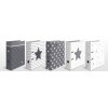 Carpeta Herma Motivo A4 Estrellas - Rayas Blancas