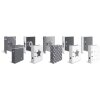 Herma Motif Folder A4 Stars - Gris con estrellas blancas