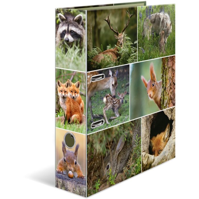 Herma Motif Folder A4 Animales - Animales del bosque