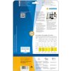 Etiquetas Herma de lámina resistente a la intemperie A4, 37 x 25 mm, blancas, adhesión extremadamente fuerte