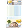 Etiquetas de etiquetado Herma HOME 52x82 mm azul-verde, removibles