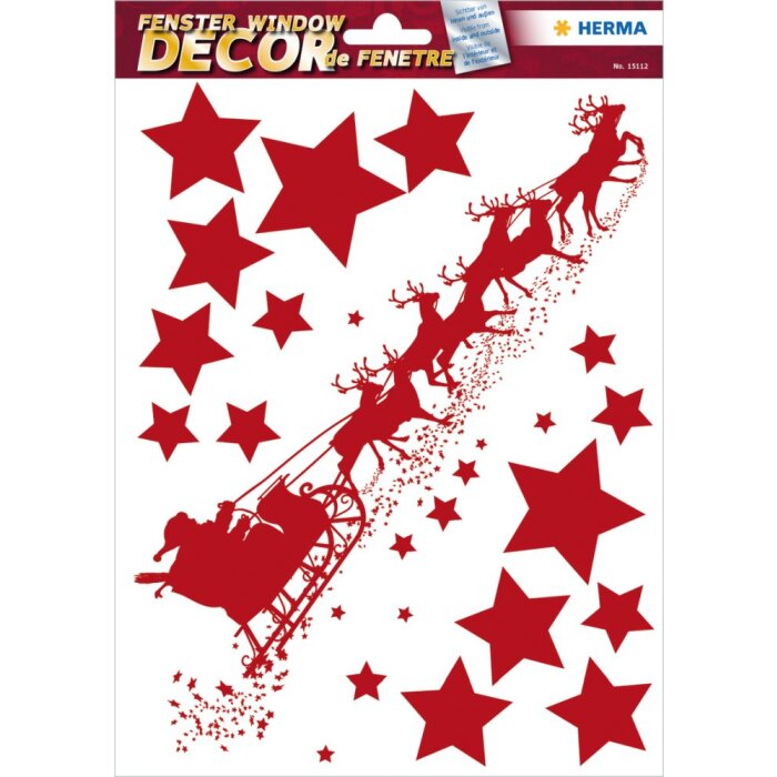 Herma DECOR cuadro ventana paseo en trineo