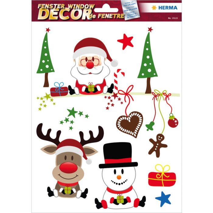 Herma DECOR Calcomania Navidad Alegria