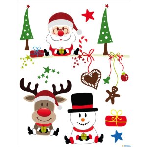 Herma DECOR Calcomania Navidad Alegria