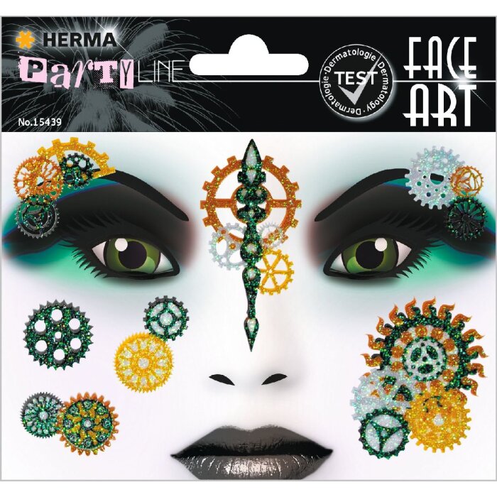 Herma FASHIONLine Pegatina Arte Facial Steampunk Marie