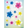 Pegatinas Herma MAGIC flores de verano con efecto alas 3D