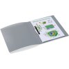 Carpeta de anillas Herma A4 gris translúcido