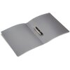 Carpeta de anillas Herma A4 gris translúcido