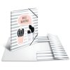Carpeta Herma A4 Cartón Lámina de Plata Cactus