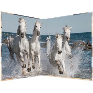 Carpeta de anillas Herma A4 de cartón Caballos 2D