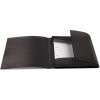 Carpeta Herma A4 PP negro translúcido
