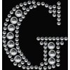 Herma FASHIONLine Crystal Sticker "G"; "Herma Crystal Sticker