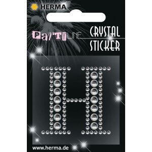 Herma FASHIONLine Crystal Sticker "H";...