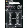 Herma FASHIONLine Crystal Sticker "H"; "Herma Crystal Sticker