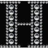 Herma FASHIONLine Crystal Sticker "H"; "Herma Crystal Sticker