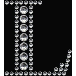 Herma FASHIONLine Crystal Sticker "L";...