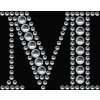 Herma FASHIONLine Crystal Sticker "M"; "Herma Crystal Sticker