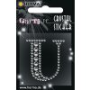 Herma FASHIONLine Crystal Sticker "U"; "Herma Crystal Sticker