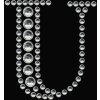 Herma FASHIONLine Crystal Sticker "U"; "Herma Crystal Sticker