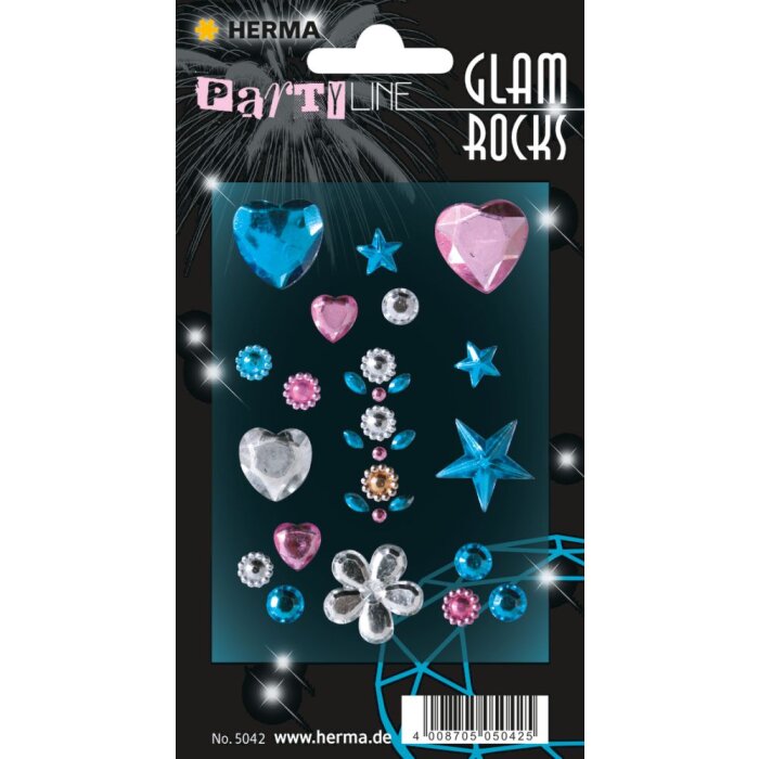 Herma FASHIONLine Glam Rocks Corazones y estrellas