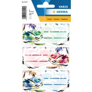 Etiquetas escolares Herma VARIO Chucks