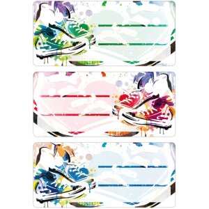 Etiquetas escolares Herma VARIO Chucks