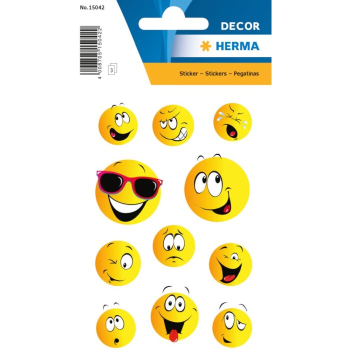 Herma DECOR Pegatina Carita Feliz