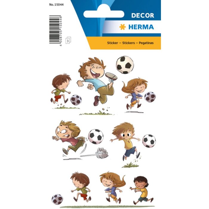 Pegatina HERMA DECOR Football Friends