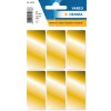 Herma DECOR etiquetas doradas 26 x 54 mm, adhesivo permanente