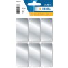 Etiquetas plateadas Herma DECOR 26 x 54 mm, adhesivo permanente