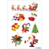 Herma DECOR Pegatinas Navidad Papá Noel