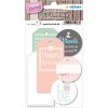 Etiquetas de regalo Herma HOME Coloreadas, con hilo
