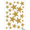 Herma MAGIC Adhesivo Estrellas Oro, Brillante