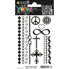 Herma FASHIONLine CLASSIC Tattoo Negro Amor