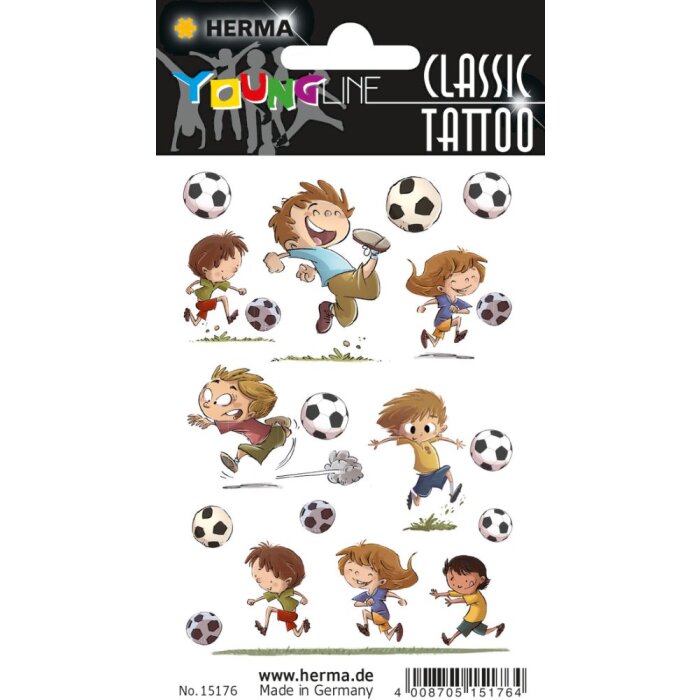 Herma FASHIONLine CLASSIC Tatuaje Color Soccers