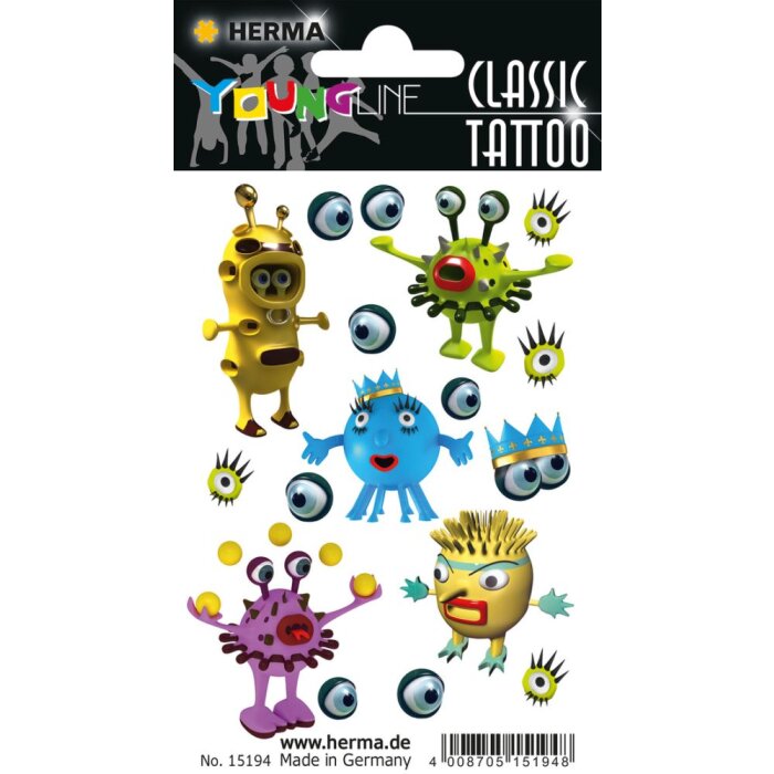 Herma FASHIONLine CLASSIC Tatuaje Color Monster WG