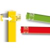 Etiquetas para rotuladores Herma - adhesivos con nombre para rotuladores, 10 x 46 mm, autoadhesivas