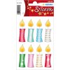 Herma DECOR Pegatinas Velas de Navidad