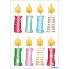 Herma DECOR Pegatinas Velas de Navidad